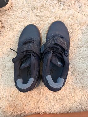 Reebok Navy Blue Training Sneakers with Strap